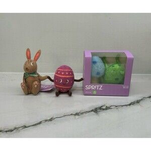 Spring Easter Target Spritz Felt Duos: bunny + Egg, mushroom + frog